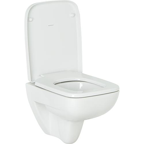 Wall-mounted flushdown toilet, Square Compact