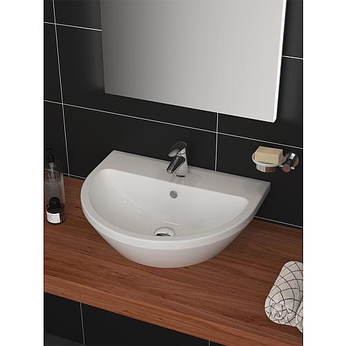 Hand washbasin Integra, round form