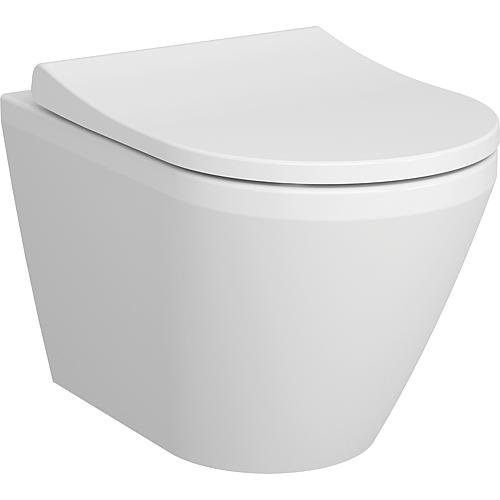 Vitra Integra wall-hung WC white, rimless WxHxD: 355x350x540mm