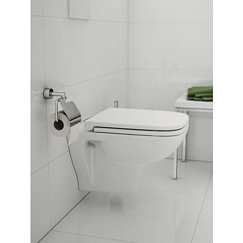 Wall-mounted washdown WC S20, angular shape, rimless Anwendung 1