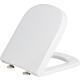 Toilet seat Grohe Euro, white, standard, stainless steel hinge