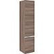 Tall cabinet series MBH, 2 doors, hemp elm, left stop, 350x1655x370 mm