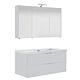 Bathroom furniture set EPIL series MBF stone grey, 2 drawers width 1060 mm