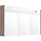 Mirror cabinet with illuminated trim, width 1200 mm Standard 10