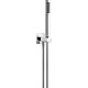 Handheld corner shower rod with wall connection elbow and shower holder Standard 1