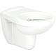 Wall-mounted flushdown toilet NEO 2.0, W x H x D: 360x350x540 mm, ceramic, white