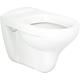 Wall-mounted shallow-flush toilet NEO 2.0, W x H x D: 355x350x525 mm, ceramic, white