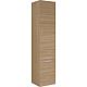 Tall cabinet EKRY 2 doors natural oak stop left 350x1625x370 mm