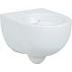 Wall-mounted flushdown toilet, Renova Compact, rimless Anwendung 1