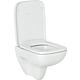 Wall-mounted flushdown toilet, Square Compact