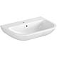 Washbasin Vitra S20 650x470mm, white, with overflow 1 tap hole in the centre