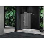 Mallero walk-in shower enclosure, 1 side panel with stabilising rod