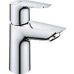 Washbasin mixer Grohe BauEdge S-size, projection 93 mm, chrome, push-open drain