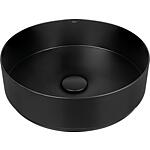 Countertop basin Alape KE400, Ø 400 mm, matt black
