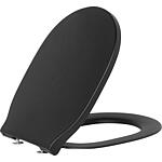 Toilet seat Connect Air, black, soft close