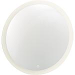 LED Mirror Rauma, with touch switch and front lighting, dimmable