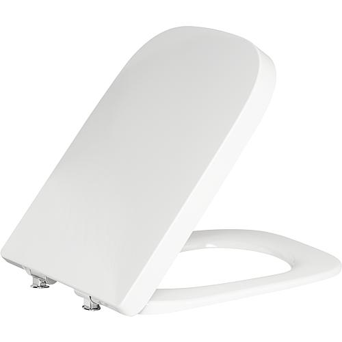 WC seat Geberit Renova Plan with Softclose/QuickRelease, fixing from above, white