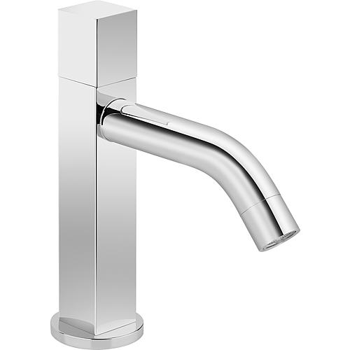 Pillar tap Twin Quattro, projection 120 mm, chrome