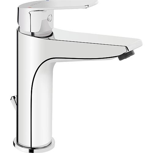 Mitigeur de lavabo Gastona, déport 130 mm, chromé