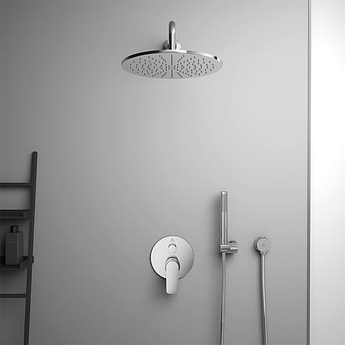 Connect Air flush-mounted bath mixer