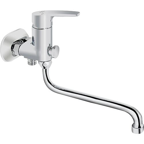 Alpha 350 bath mixer, swivel-mounted Standard 1