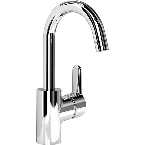 Connect Blue washbasin mixer, tall design Standard 2