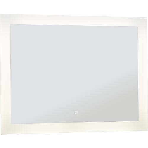 Miroir LED EMAI IP20 230 V - 29 W 800 x 600 mm, variable avec interrupteur tactile