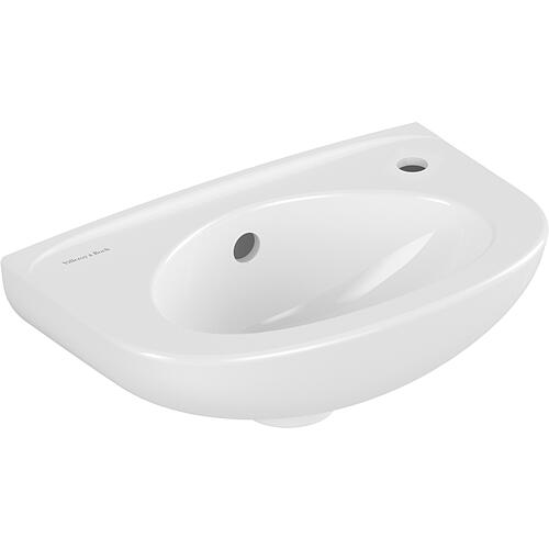 Hand washbasin Villeroy &amp; Boch NEWO round 400x145x255 HL right