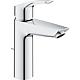 Waschtischmischer Grohe Eurosmart M-Size Ausladung 121 mm chrom mit Ablaufgarnitur