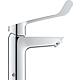 Washbasin single-lever mixer Grohe Eurosmart S-Size, chrome with thermal scald protection long lever