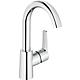 Heinrichschulte Alpha 300 washbasin mixer, swivel spout, projection 150 mm, chrome without drain set