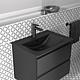 Washbasin Ideal Standard Connect Air WxHxD: 640x165x460 mm black matt