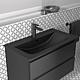 Washbasin Ideal Standard Connect Air WxHxD: 840x160x460 mm black matt