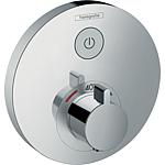 Flush-mounted thermostat, Hansgrohe ShowerSelect S, for 1 consumer
