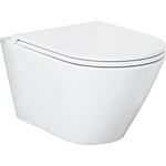 Combi Pack Jacui Wand WC spülrandlos mit WC Sitz