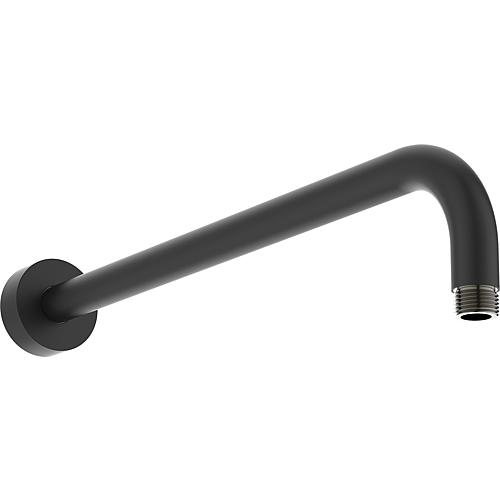 Idealrain wall connection 400 mm DN15 connection, black matt