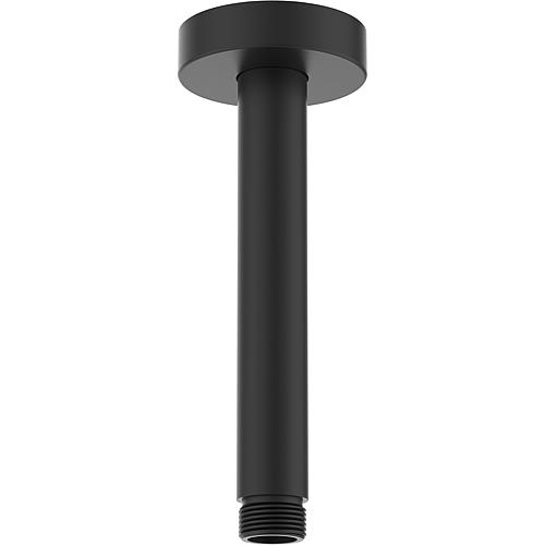 Ceiling connection pipe Ideal Standard Idealrain 150 mm matt black