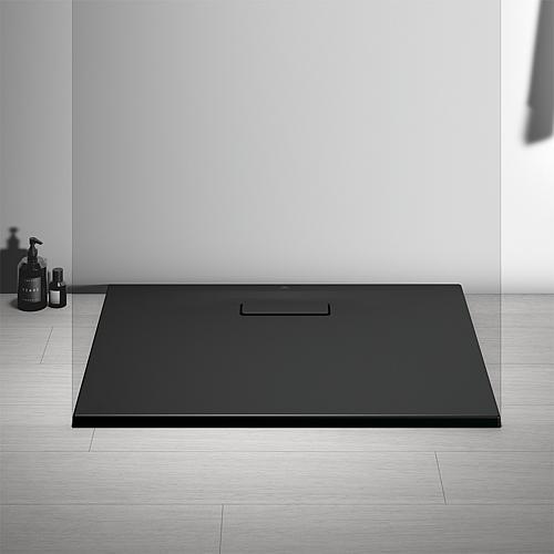 Shower tray Ultra Flat New, rectangular, black Anwendung 2