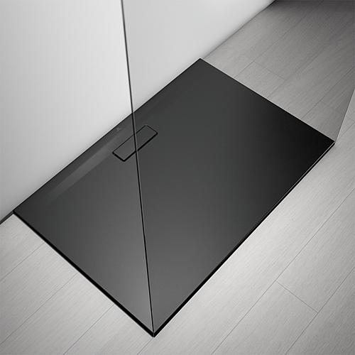 Shower tray Ultra Flat New, rectangular, black Anwendung 3