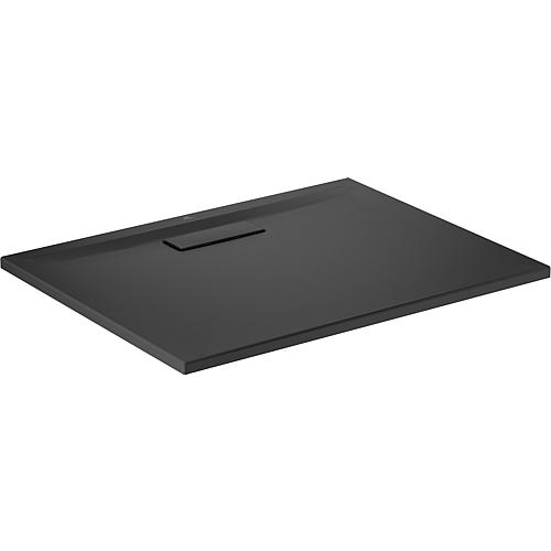 Shower tray Ultra Flat New, rectangular, black Standard 1