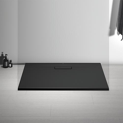 Shower tray Ultra Flat New, rectangular, black Anwendung 5