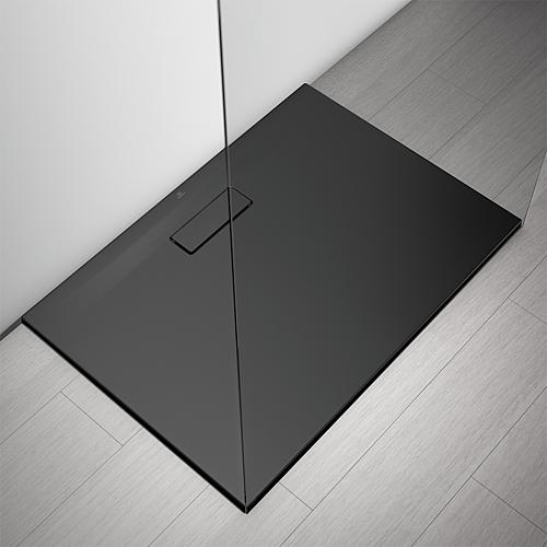 Shower tray Ultra Flat New, rectangular, black Anwendung 6