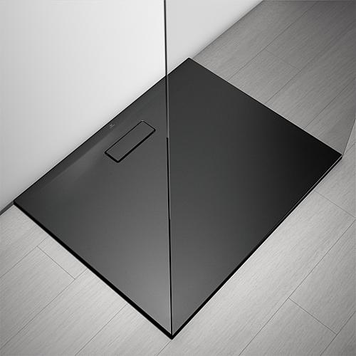 Duschwanne Ultra Flat New Rechteck, schwarz Anwendung 8