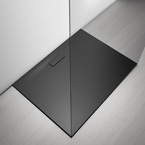 Shower tray Ultra Flat New, rectangular, black Anwendung 16
