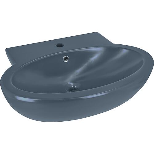 Elanda washbasin 650x500x160, Blue Royal, matt