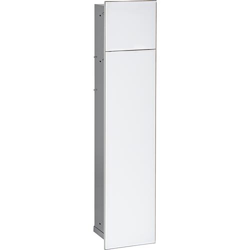 Built-in toilet unit Zero, enclosed 800, 2 glass doors Anwendung 7