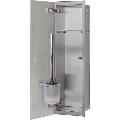 Built-in toilet unit Zero, enclosed 600, 1 door for tiling Anwendung 1