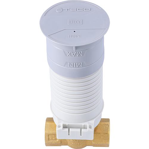 Flush-mounted valve series ULTRA, internal thread on both sides Standard 1