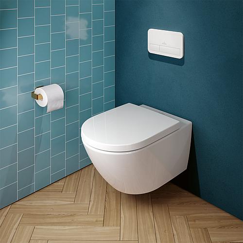 Subway 3.0 wall-mounted washdown toilet, rimless, TwistFlush Anwendung 1