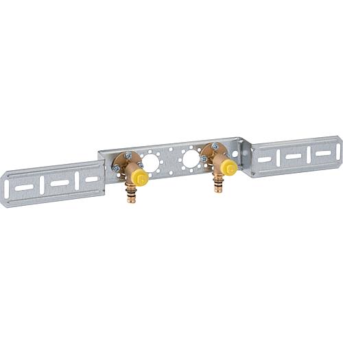 Connection angle 90° IT double with mounting plate Standard 1